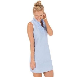 Mud pie Sailor Seersucker dress size medium NWT